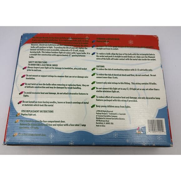 VTG Club Santa Full Body String Lights Covers Plastic Blow Mold Christmas WORK - Picture 2 of 7